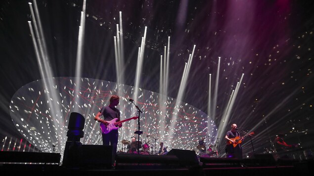 Radiohead, lors de leur passage à Chicago le 6 juillet 2018 Radiohead, lors de leur passage à Chicago le 6 juillet 2018