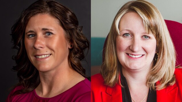Raelynn Hawco (à gauche) et Heidi Jamieson-Mills.