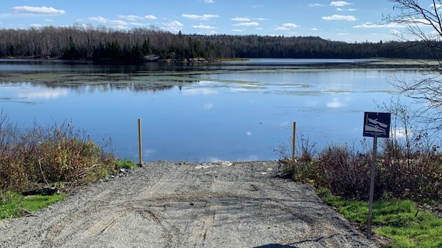 Une nouvelle rampe de mise à l’eau au lac Rouyn