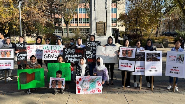 Rassemblement à Saskatoon pour soutenir la minorité hazara en Afghanistan