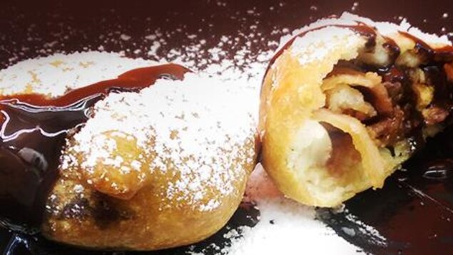 Reese frit dans du bacon. Reese frit dans du bacon.