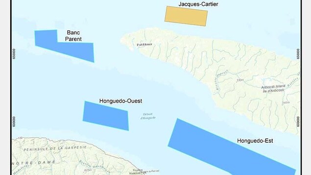 Quatre des onze nouveaux refuges marins créés par Pêches et Océans 