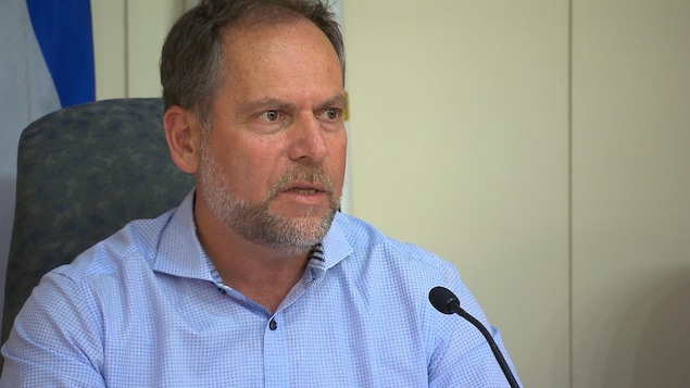 Le maire de Sept-Îles, Réjean Porlier Le maire de Sept-Îles, Réjean Porlier