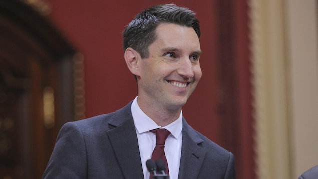 Le nouveau ministre des Transports du Québec, André Fortin Le nouveau ministre des Transports du Québec, André Fortin