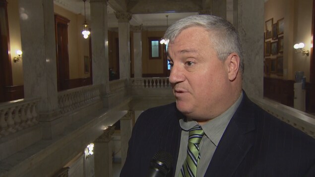 Rémi Sabourin, président de l'AEFO.
