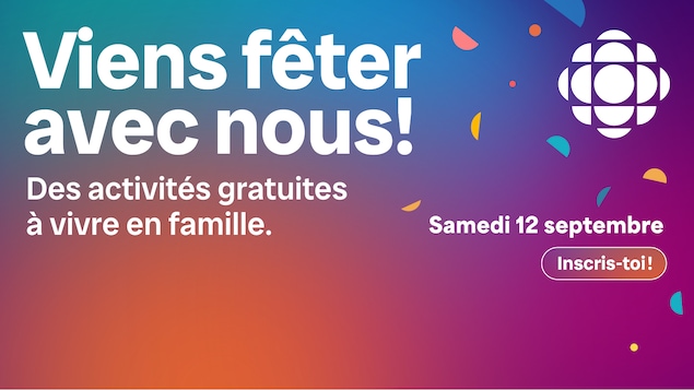 L'affiche de la rentrée 2026-2027 de Radio-Canada Saskatchewan. 
