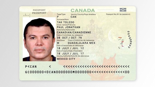 Passeport canadien type p