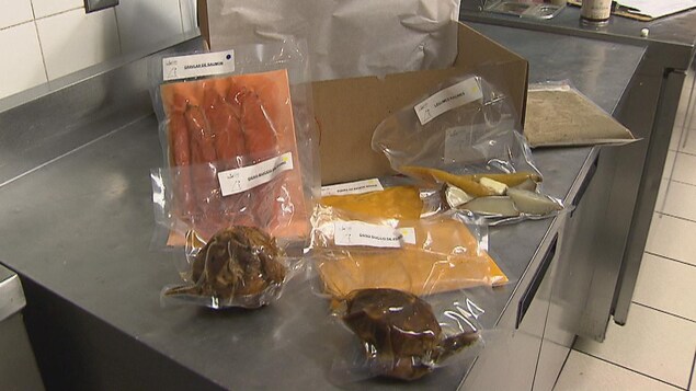 Des sachets emballés sous vide Des sachets emballés sous vide