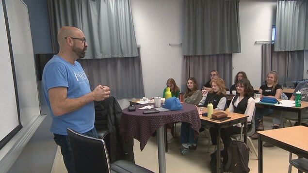 Des étudiants du cégep Garneau rencontrent Ricardo Trogi