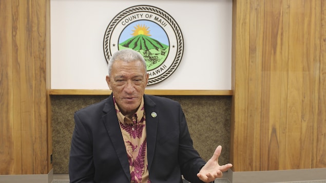 Le maire de Maui, Richard Bissen. 