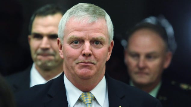 Le général Rick Hillier arrive à une audience du comité spécial sur l'Afghanistan, en novembre 2009.
