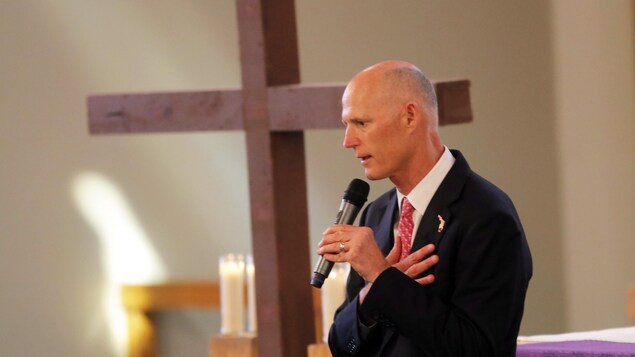 Le gouverneur de la Floride, Rick Scott. Le gouverneur de la Floride, Rick Scott.