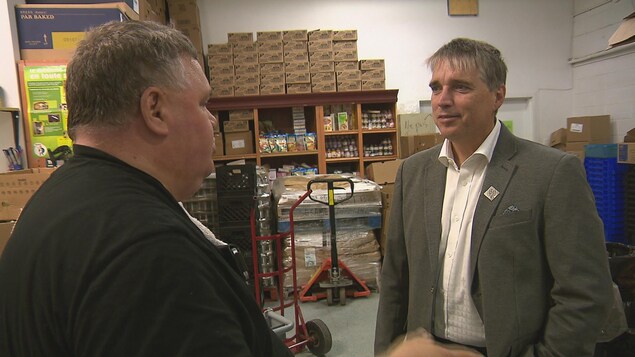 Claude Laroche, candidat du Parti libéral du Québec dans Rimouski Claude Laroche, candidat du Parti libéral du Québec dans Rimouski