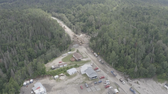 Rivière-Éternité : la voie de contournement de la route 170 ouverte depuis mercredi midi