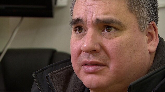 Le maire de La Loche, Robert St-Pierre Le maire de La Loche, Robert St-Pierre