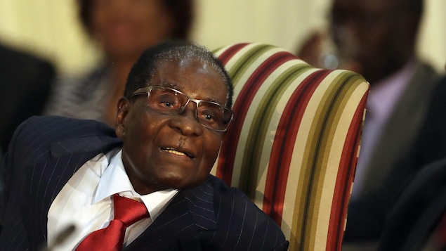 Robert Mugabe, président de Zimbabwe