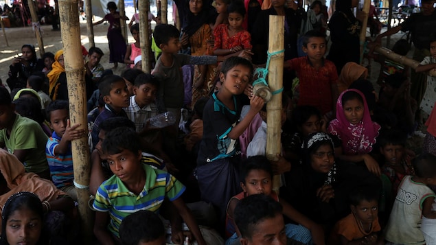 La plupart des Rohingyas exilés au Bangladesh vivent dans des camps de réfugiés. La plupart des Rohingyas exilés au Bangladesh vivent dans des camps de réfugiés.