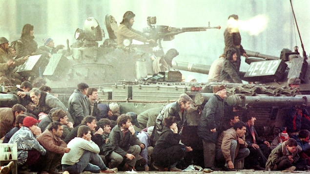 Rudes combats dans la capitale, le 23 décembre 1989