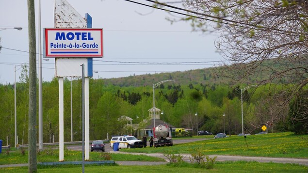 Le motel Pointe-à-la-Garde.