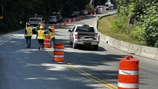 Route 4 reopens after a stormy night