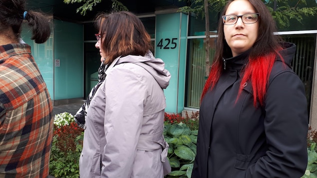 Roxane Blanchet, porte-parole pour la coalition régionale contre le projet de loi 70 Roxane Blanchet, porte-parole pour la coalition régionale contre le projet de loi 70