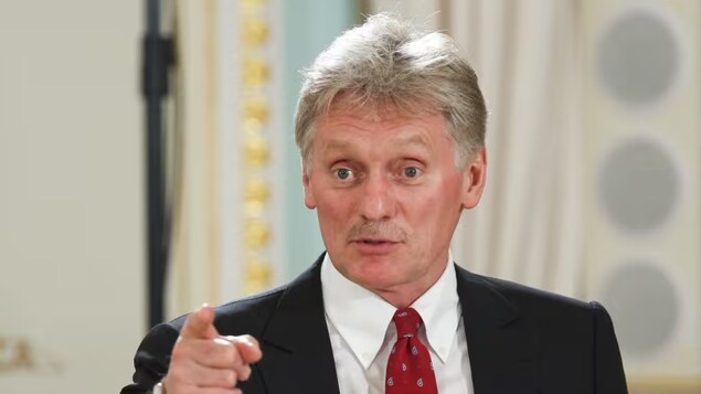 Kremlin spokesperson Dmitry Peskov, seen in Saint Petersburg, Russia on July 29, castigated Canada for 'sloppiness of memory' after it was discovered a Ukrainian celebrated in Parliament in Ottawa on Friday fought for a German Nazi unit in the Second World War. (Sergei Bobylyov/TASS Host Photo Agency/Reuters)