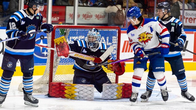 Moncton met fin à la séquence de victoires des Sags