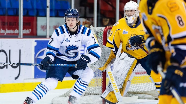 Maxim Massé en lice pour le titre de recrue offensive de l’année dans la LHJMQ