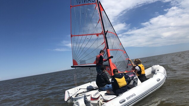 La course de voiliers de retour sur le lac Winnipeg