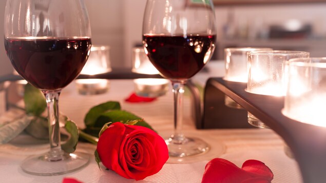 Du vin et des roses pour la Saint-Valentin