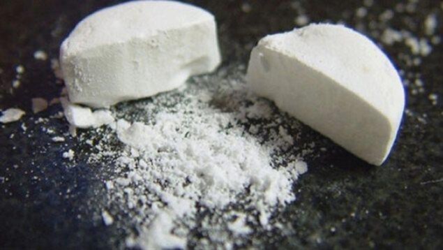 Comprimé de méthamphétamine