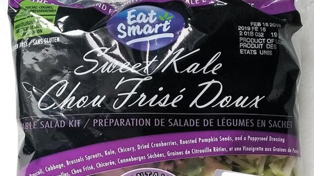 Un sachet de salade de légumes