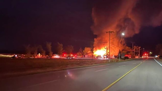 Le marché Green Pig de Salisbury ravagé par un incendie