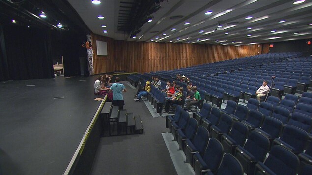 L'auditorium de la polyvalente de Matane ne répond plus aux besoins affirme la ville. Le même constat est fait pour la salle du Cégep. L'auditorium de la polyvalente de Matane ne répond plus aux besoins affirme la ville. Le même constat est fait pour la salle du Cégep.
