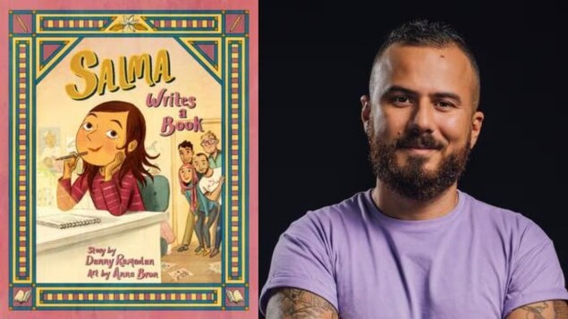 Penned by Danny Ramadan, Salma Writes a Book is an early chapter book in a series about a young Syrian immigrant to Canada. (Annick Press, Amanda Palmer)