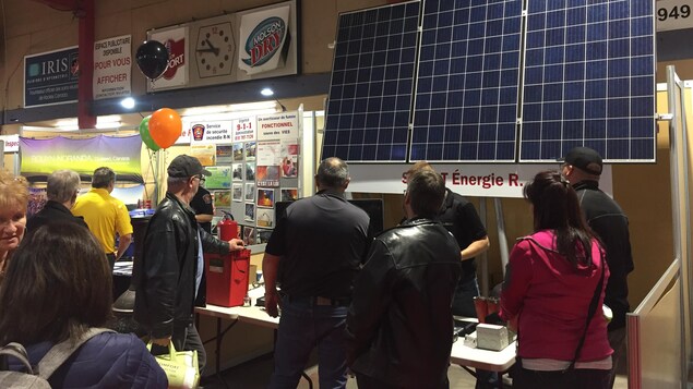 Une entreprise exposante au Salon de l'habitation de l'Abitibi-Témiscamingue Une entreprise exposante au Salon de l'habitation de l'Abitibi-Témiscamingue