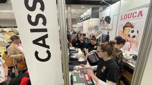 Achalandage record au Salon international du livre de Québec
