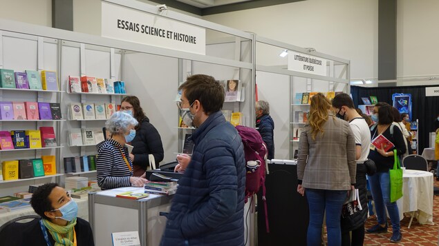 Franc succès pour le retour du Salon du livre de Rimouski en présentiel