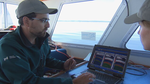 Samuel Turgeon est un agent de gestion des ressources dans le parc marin Saguenay-Saint-Laurent Samuel Turgeon est un agent de gestion des ressources dans le parc marin Saguenay-Saint-Laurent