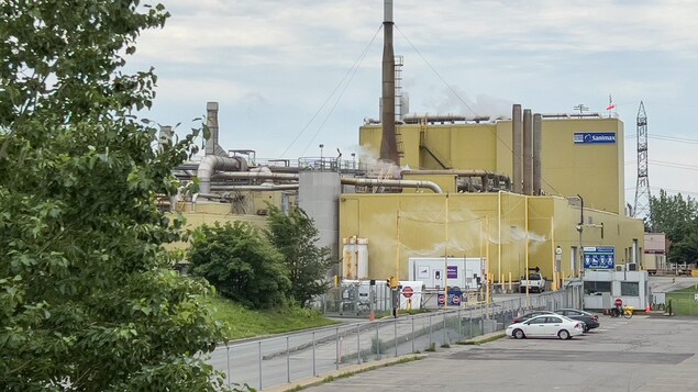 L'usine de Sanimax à Rivière-des-Prairies.