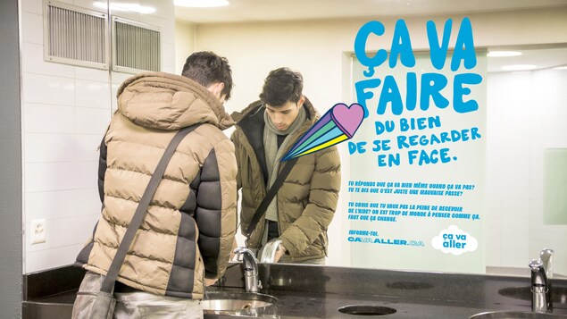 Le Centre de santé et de consultation psychologique fait figure de pionner dans le monde universitaire canadien avec sa campagne « Ça va aller ».