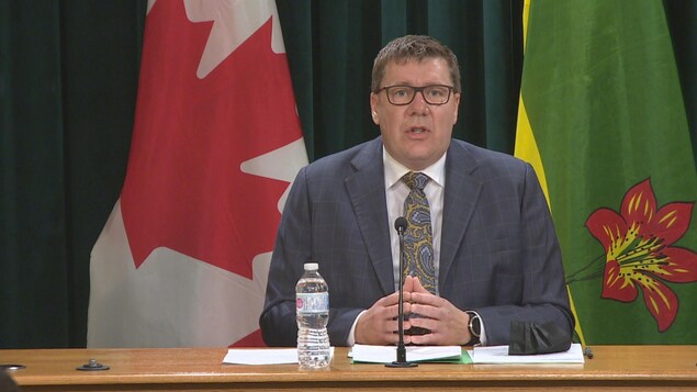 Le premier ministre de la Saskatchewan, Scott Moe. 