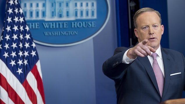 Le porte-parole de la Maison-Blanche, Sean Spicer, a répondu à toutes les questions de journalistes lundi, lors de son premier point de presse de la présidence Trump.
