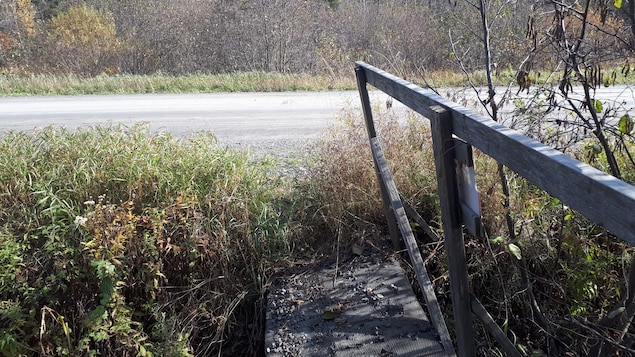 Un sentier qui ne mène nulle part.