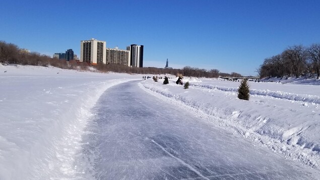 Une partie du sentier de patinage de la Rivière rouge ferme pour la saison