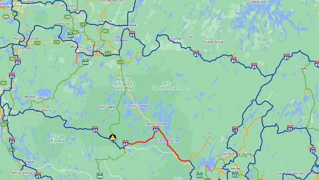 Les sentiers de la réserve faunique La Vérendrye rouverts aux motoneigistes
