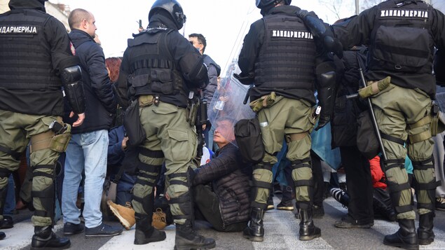 Des écologistes bloquent des routes en Serbie