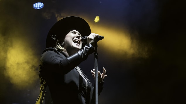 La chanteuse Serena Ryder La chanteuse Serena Ryder
