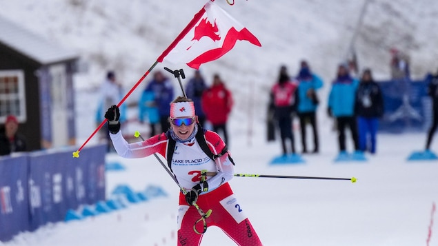 Shilo Rousseau marque l’histoire du Canada aux Jeux mondiaux universitaires d’hiver