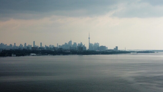 Ville de Toronto smog.
